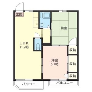 シャルム　３８　Ｂ 201号室