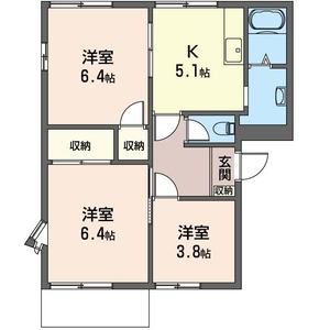 ジュネス　栗原 101号室
