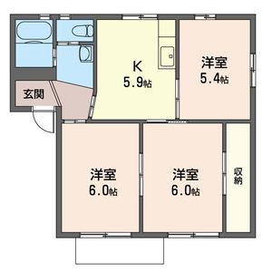 コグレ ハイツ B 101号-6