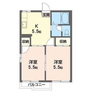 カーサビアンカ　Ｂ 102号室