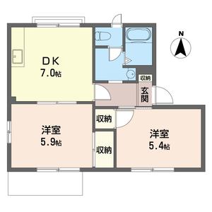 グリーンパレス　松木　Ｂ 102号-16