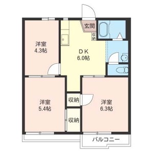コーポ　柏　Ｂ 201号室