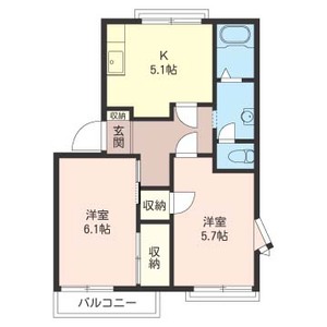 フレグランス　狭山 201号室