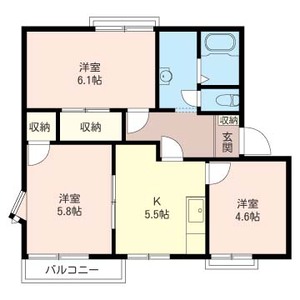 サンハイツ　黒須　Ａ 201号室