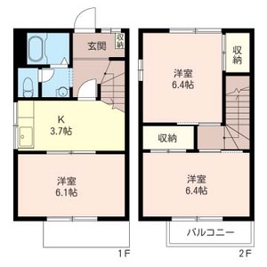 アネックスガーデン山中　Ｅ 102号室