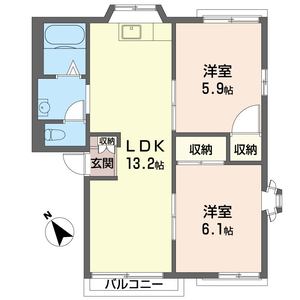 パレス　エトワール 205号室