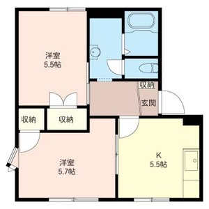 フレグランス殿山Ｂ 102号室