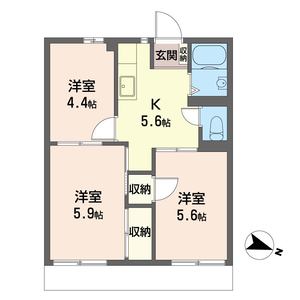 グリーンハイム　かねこ 105号室