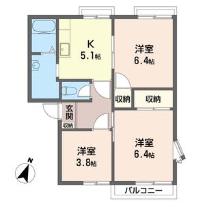 セントラルヴィレッヂ　Ｂ 201号室