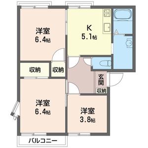 セゾン　Ｂ 102号室