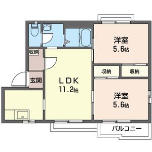 Ｋ　Ⅱ 201号室