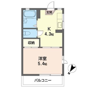 パークサイド　ハイツ　Ｂ 205号室