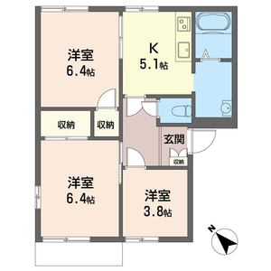 ハイム ナカミチ C 102号-16