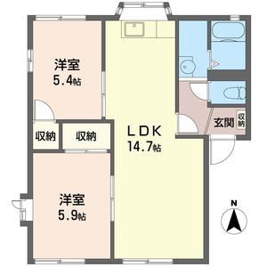 メゾン・ド・ラビアン　Ａ 101号室