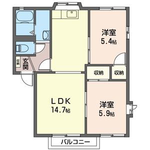 メゾン・ド・ラビアン　Ａ 202号室