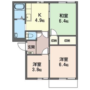 メゾン　ウエストフィールズ　Ａ 103号室
