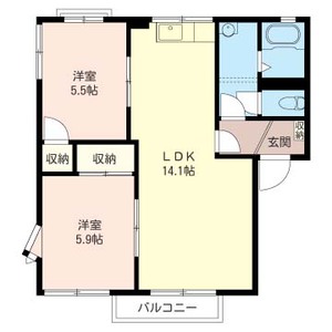 ライジング清見　Ａ 202号室