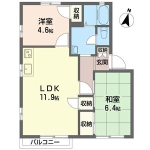 マイネハイマート藤塚　Ｄ 201号室