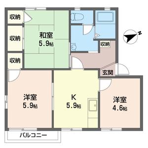 サニーハイツ D 201号-6