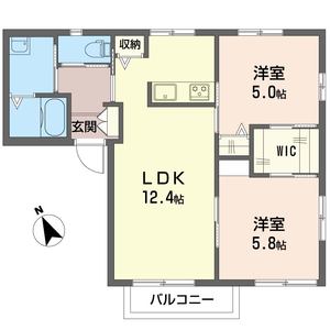 深町　ハイツ　Ｂ 203号室