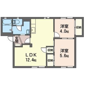 グローリーハイツ　Ｂ 102号室