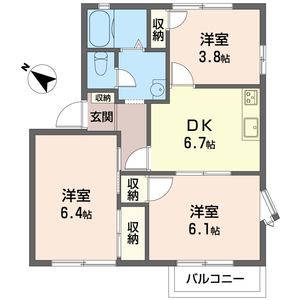 ヴェルデ　カーサ　Ｃ 201号-14
