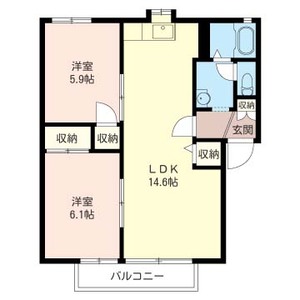 エルメゾン　Ａ 202号-15