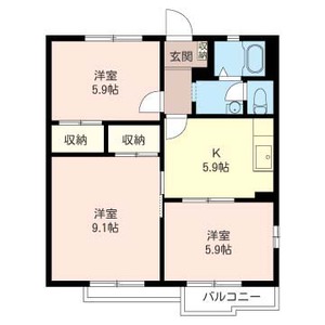 ジュネス　ドミール　Ａ 202号室