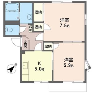 リバーサイド　Ｂ 101号室