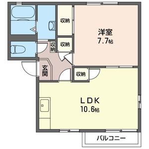 第２　サンハイツ田中　Ａ 101号室
