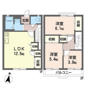 テラスコーポ　ノハラ　Ｂ 102号室