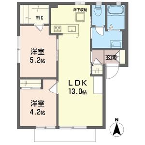 ペア　ビレッジ　Ａ 102号室