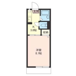 三番関ハイツ　Ｃ 102号室