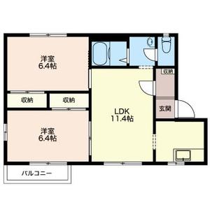 メゾン　ホジョウ　Ｅ 202号室