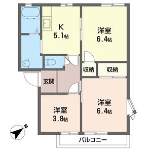 ハイネス・パレス　Ｂ 201号-5