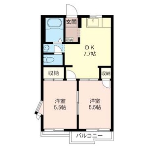 メゾン　むさしの　Ⅱ 202号室