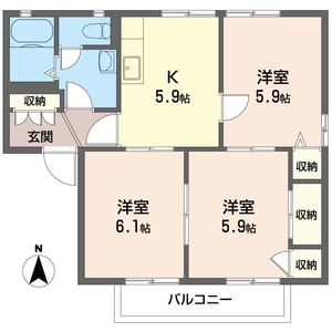 カデンツァ　Ａ 202号室