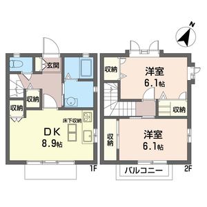 メゾン　パークス　Ｄ 102号室