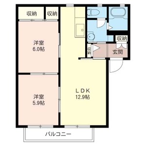 ボンヌ　シャンス　弐番館 105号室