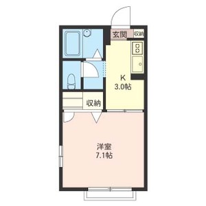 フィオーレ　けやき台 201号室