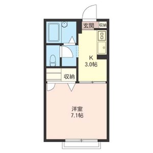 フィオーレ　けやき台 102号室