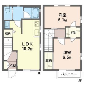 クレスト　ハイム　Ｂ 102号-16