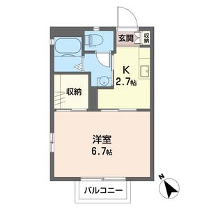 サザンコート 105号室