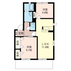 ウッディウォーム　ハイツ 101号-6