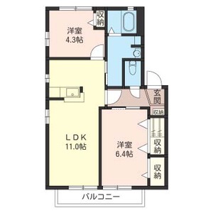 メゾン　ウィステリアＡ 203号室
