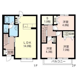 ドルフ桜丘 Ⅱ 102号-16