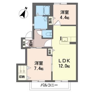 ジリオⅡ 102号室