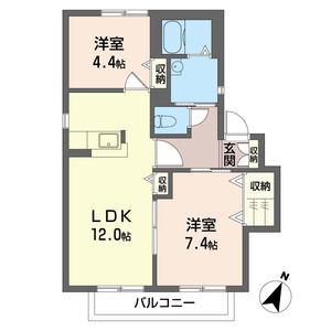 ジリオⅡ 203号室