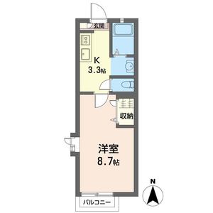 Ｋ・フラッツ 206号-6