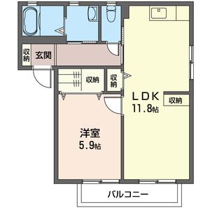 レジデンスＡ 102号室